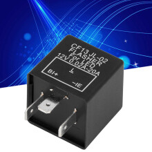 CF13 3 pines Relé intermitente DC12V 0.02A~20A ABS