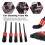 Kit de nettoyage pour voiture en PVC/PP/nylon avec brosse de detailing 8