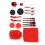 Kit de nettoyage pour voiture en PVC/PP/nylon avec brosse de detailing 1