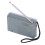 Radio impermeable AM/FM BCR2011 - Portátil de plástico 12