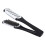 Brosse à barbe double-face à pince noir/blanc 13