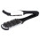 Brosse à barbe double-face à pince noir/blanc 15