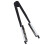 Brosse à barbe double-face à pince noir/blanc 9