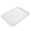 Bandeja rectangular gruesa de PP 35x27 cm blanca 380 g 15