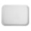 Bandeja rectangular gruesa de PP 35x27 cm blanca 380 g 14