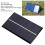 Mini pannello solare in polisilicio da 1,2 W, 5 V, pompa d'acqua 10