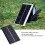 Mini pannello solare in polisilicio da 1,2 W, 5 V, pompa d'acqua 7
