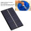 Mini pannello solare in polisilicio da 1,2 W, 5 V, pompa d'acqua 11