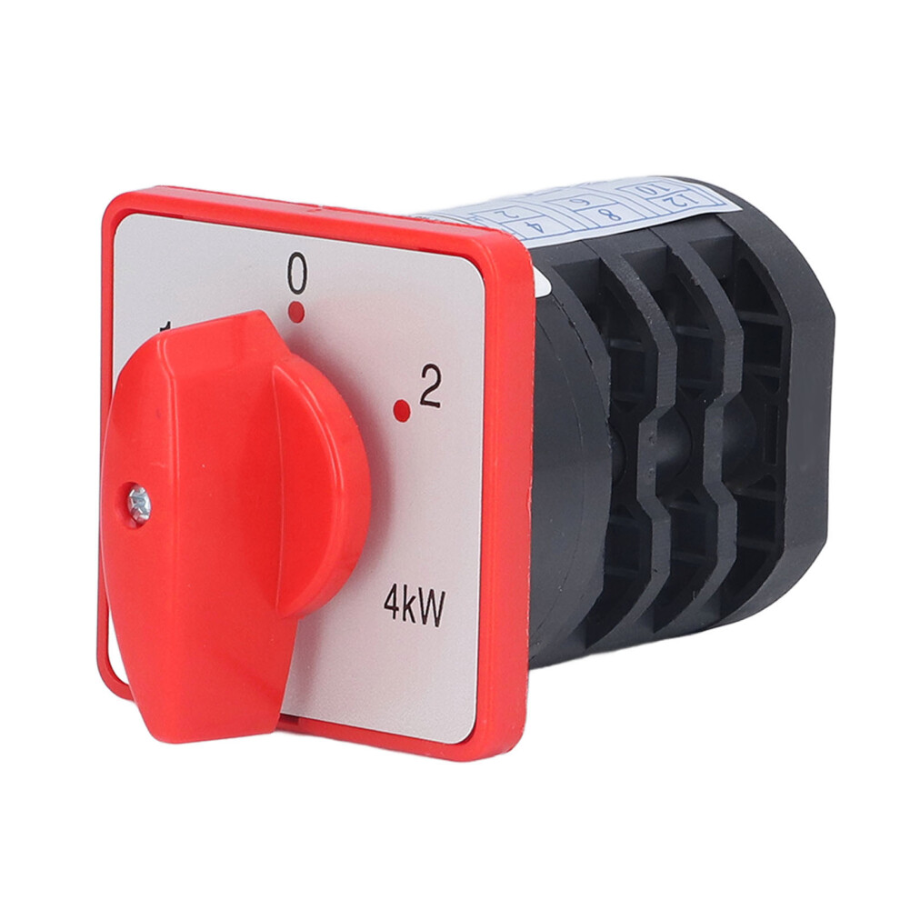 Berm Changeover Switch Rotary Knob 3 Pole 3 Position Accessory For Power Control Ac 380V 8161321586351