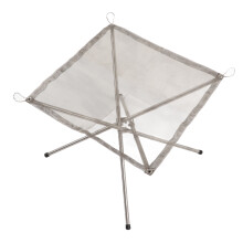 Brasero pliant 42 42 cm, étui de rangement, Couleur : telle que sur l'image