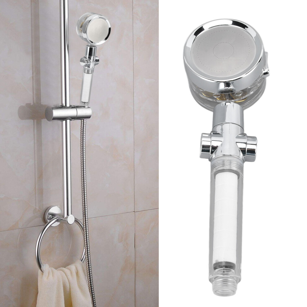 Propeller Shower Head Vortex Hydro Jet 360 Rotating Handheld With Pause Switch Filter G1/2 4621321586583