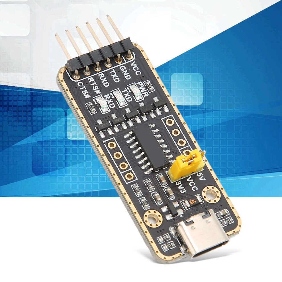 Usb To Uart Ttl Adapter Type C Interface For Ch343g Chip Overvoltage Protection 6Pn Serial Converter Module For Win 9371321586841