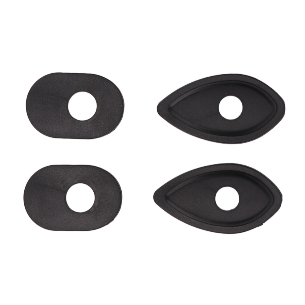 4 Pcs Turn Signal Indicator Spacer Adapter Replacement For Integra Crf250l Cbr1000rr Cbr600rr Cbr600 F Cb1300s Black 7891321588123