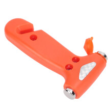 Multifunctional Car Window Breaker Safety Hammer Seatbelt Cutter for Buses Engineering Rescue Vehicles