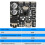 Scheda ricevitore Bluetooth V5.0 fai-da-te nera 3,5 mm 10 m 11