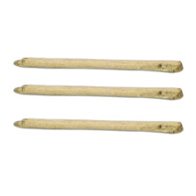 Aretes de tallo marrón té, 50 piezas, varilla de té, estándar