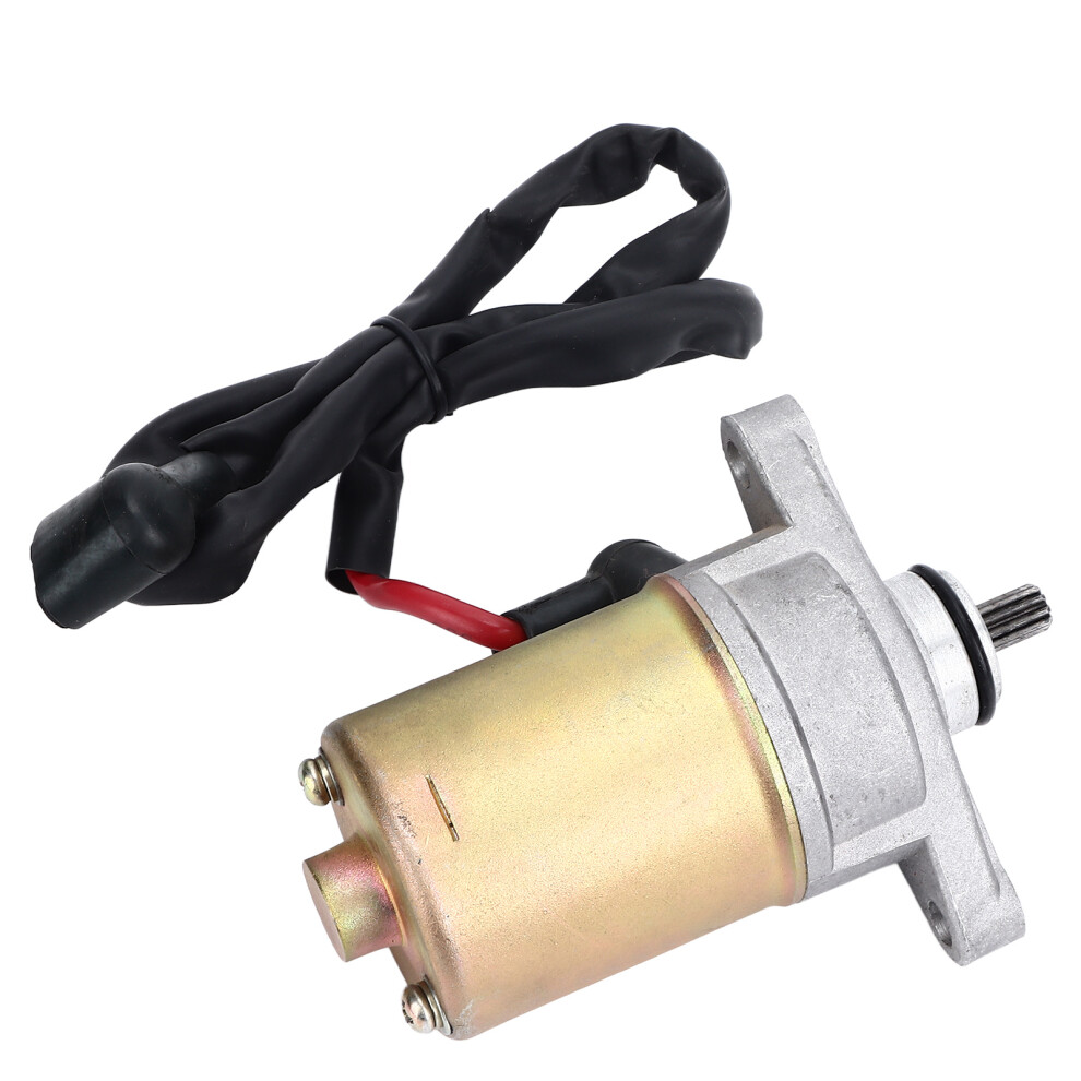 Gy6 50Cc Starter Motor With Wire Durable Copper 4 Stroke 139Qmb 139Qma Gy6 50Cc Starting Motor For Scooter Atv Go Kart 9431321589539