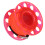 Bobine de plongée à doigt 30m orange Diamètre 7cm 12
