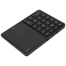 Teclado numérico inalámbrico 500mAh negro 78x110mm
