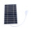 Panel solar USB 5V 2W, 400 mA, 98 g, negro compacto 13