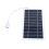 Panel solar USB 5V 2W, 400 mA, 98 g, negro compacto 3