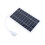Panel solar USB 5V 2W, 400 mA, 98 g, negro compacto 10