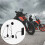 Oreillette Bluetooth ABS M7 500mAh pour moto 3