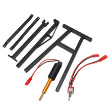 Colgador de grúa para motor RC 246 g 150x90x158 mm Negro