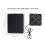 Kit ventole da pannello solare 10W USB+DC 215x185mm Verde 5