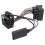 E46 Bluetooth 5.0 Cable AUX con micrófono 25,5 cm 20 bits negro 16