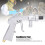 Kit de sablage en aluminium 60-120 psi 105 cm 10