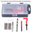 25 piezas kit de reparación de roscas M6x1.0mm acero inoxidable 4