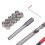 25 piezas kit de reparación de roscas M6x1.0mm acero inoxidable 6