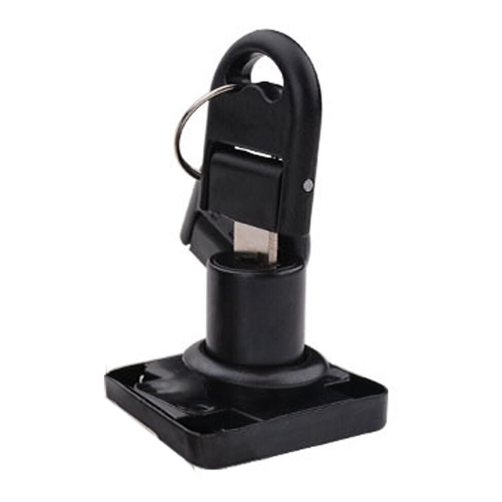 Cabinet Door Lock Anti Theft Zinc Alloy Polished Rustproof With Key For Home Drawer Furniture Office File136-22 Black 8751321591624