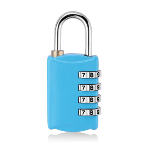 Candado codificado 67x28x14 mm azul cielo 60 g 1