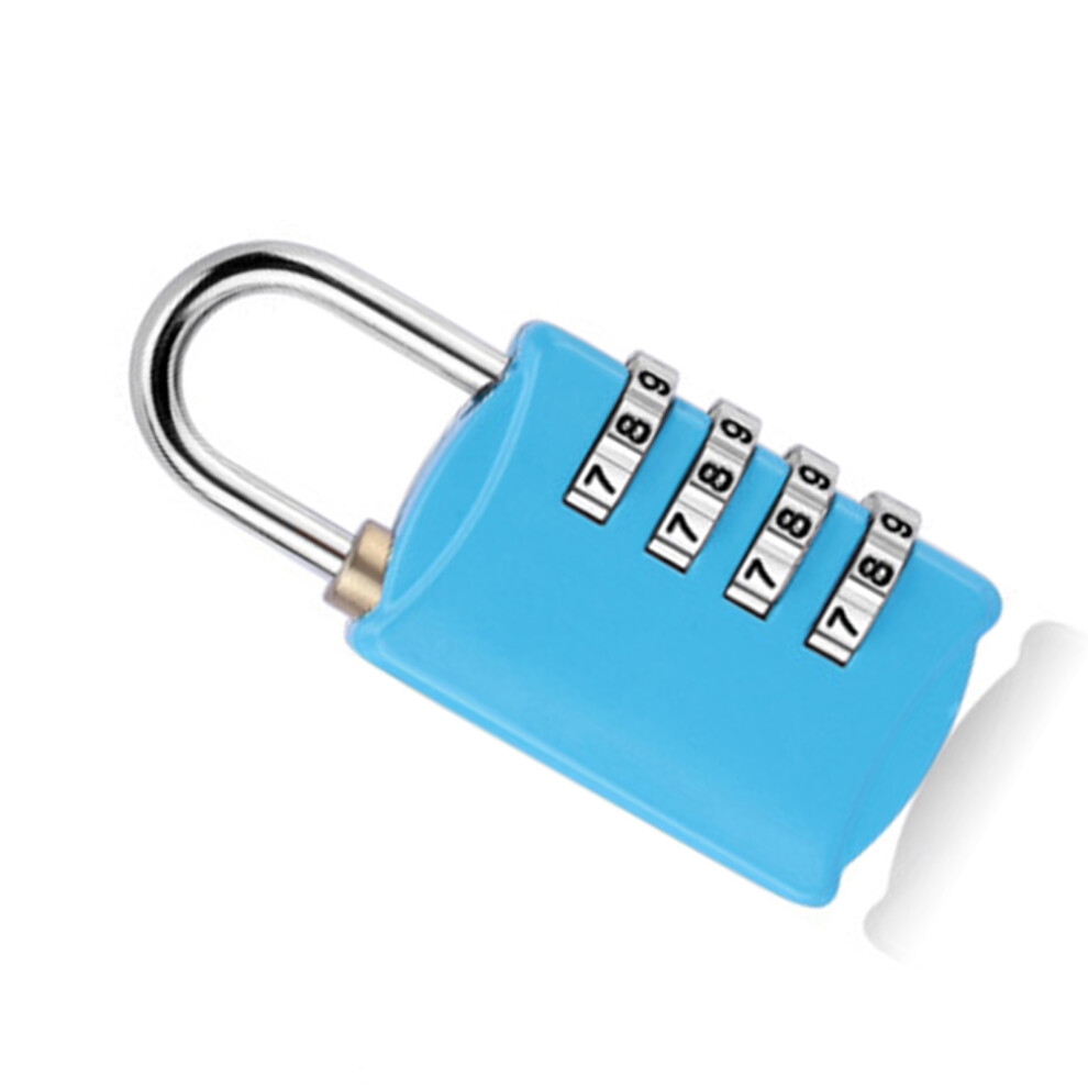 Coded Lock Zinc Alloy Keep Security Combination Padlock For Luggage Cases Filing Cabinetssky Blue 8311321592016