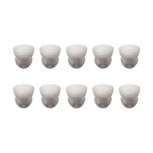 10 pièces/ensemble Dômes pour contrebasse 10 mm silicone noir
