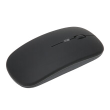 Ratón inalámbrico ultrafino 2.4G 400mAh 1600DPI negro