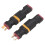 4 piezas de conectores XT60 hembra/macho a T hembra/macho negro RC 6