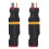 4 piezas de conectores XT60 hembra/macho a T hembra/macho negro RC 5