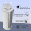 20oz/600ml Taza Bluetooth desmontable Fondo blanco 3