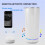 20oz/600ml Taza Bluetooth desmontable Fondo blanco 6