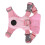 Chaleco multifuncional para mascotas talla M rosa arnés suave 6