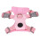 Chaleco multifuncional para mascotas talla M rosa arnés suave 8
