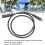 Cable extensor de 5 pines para computadora de bicicleta 57 cm 22.4 in E-Bike 7