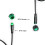 Cable extensor de 5 pines para computadora de bicicleta 57 cm 22.4 in E-Bike 9