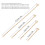 8 piezas de extensor, acero inoxidable dorado y plateado, 5.1-15.2cm 11