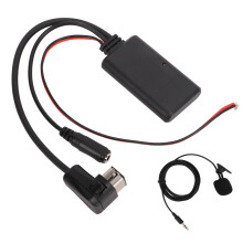 Cavo microfono AUX Bluetooth per P99/P01, 235 mm, 12 V, Nero
