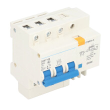 DZ47-63 C63 3P+N 63A 400V 50Hz 30mA de fuga