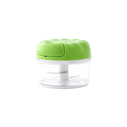 Picadora de ajo manual mini de 5.5 oz verde 1